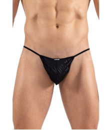 String noir & gold Zebra - LM2403-57BLK
